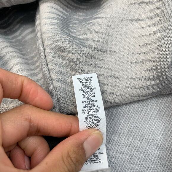 Adidas San Jose Earthquakes Hoodie Mens M Medium Ash Grey Performance Quakes - Picture 5 of 11